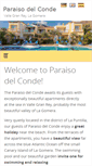 Mobile Screenshot of paraiso-del-conde.com